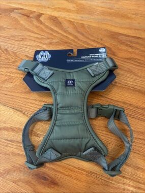 NWT GAP Original Olive Green Dog Harness - Medium